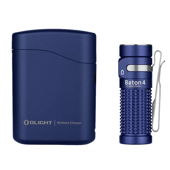 Фонарь OLIGHT BATON 4 PREMIUM EDITION Regal blue 006435